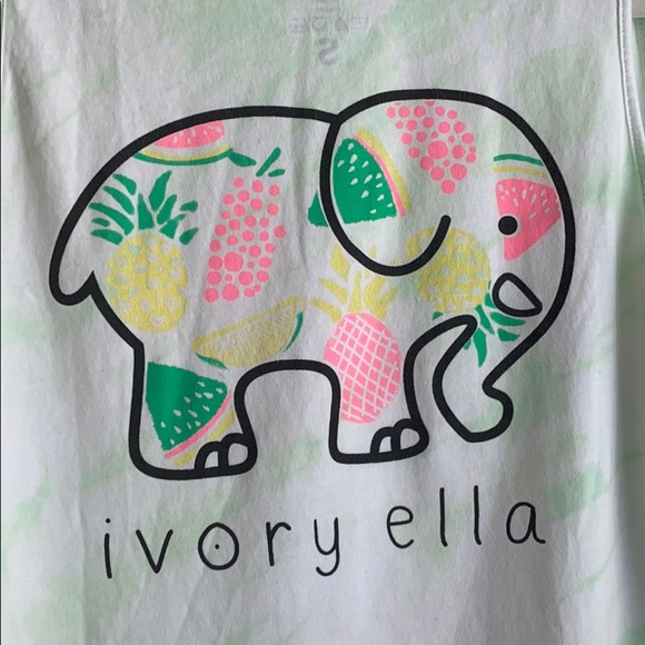 Ivory Ella Fruit Tank Top - Picture 4 of 5